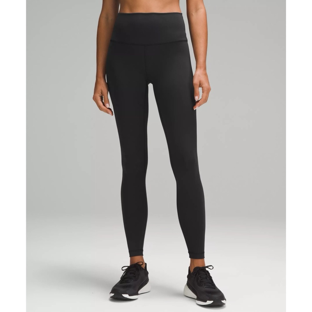 New! Lululemon Wunder Train Leggings Black Size 8